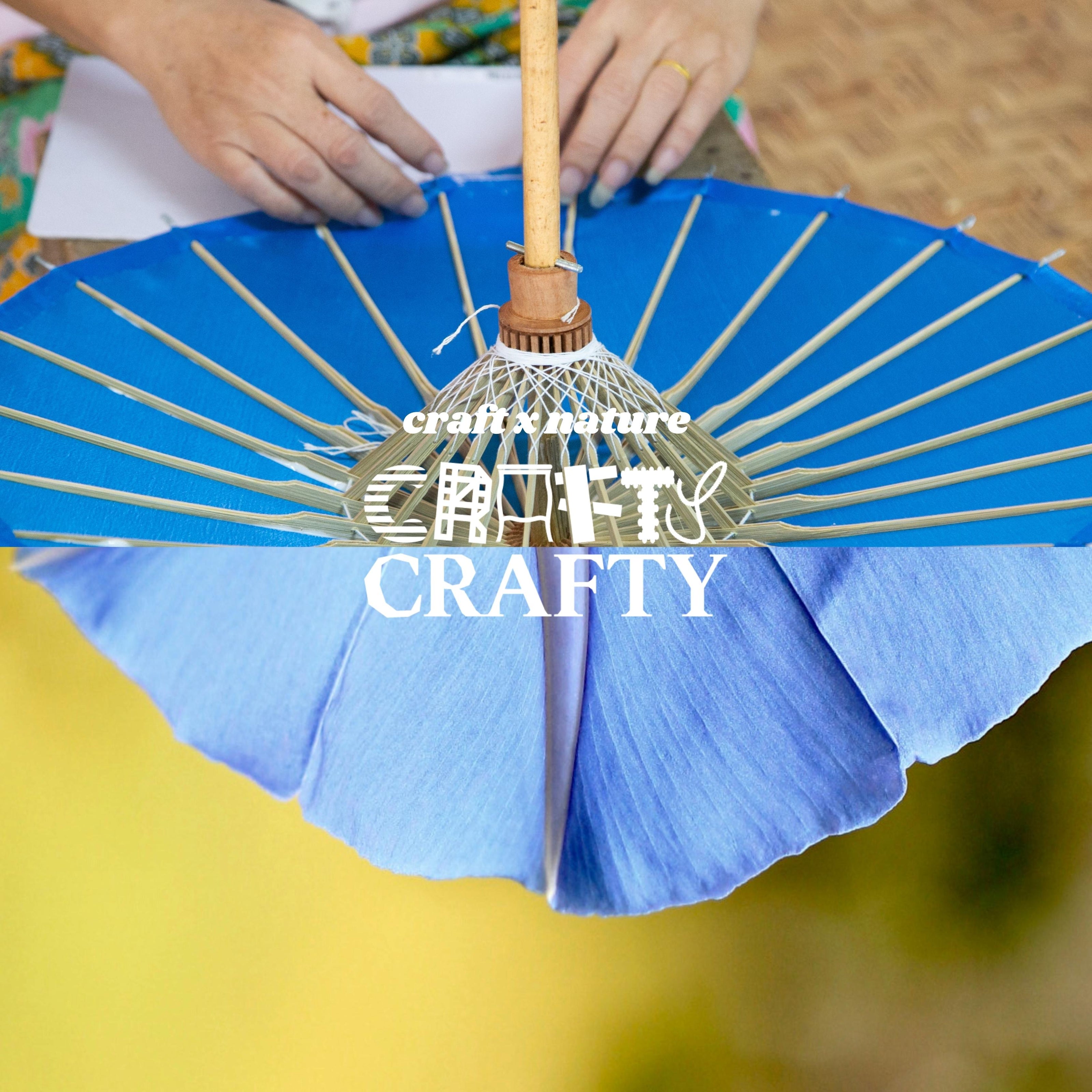 Crafty Crafty Traditional Craft Paper Umbrella x Morning Glory